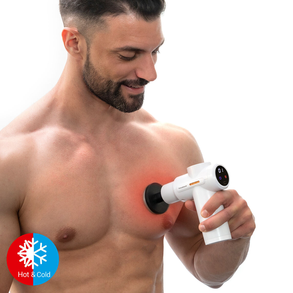 Pistolet de Massage Chaud & Froid – Récupération Musculaire Intense