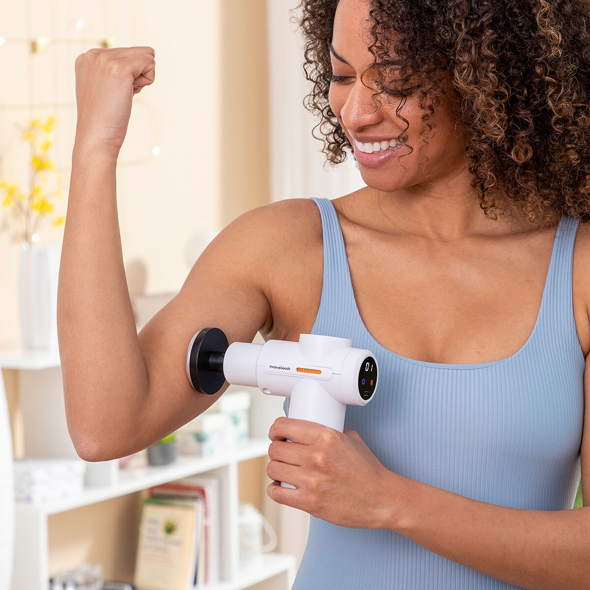 Pistolet de Massage Chaud & Froid – Récupération Musculaire Intense